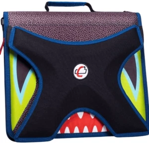 NWT Case-it Monsters Binder THE X-HUGGER 3 Ring Binder 2” Capacity laptop holder - Picture 1 of 12