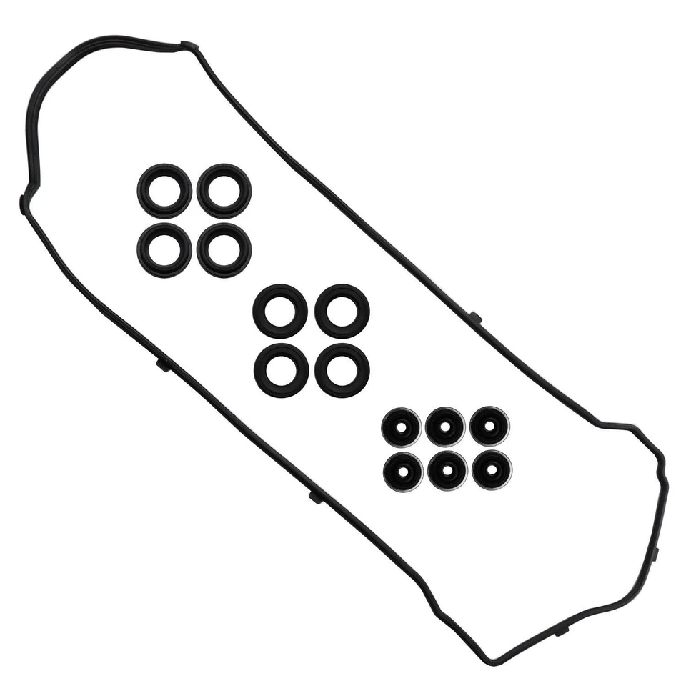 Conjunto de junta de tampa de válvula de motor compatível com Acura ILX, Honda Accord, CR-V, Civic, - Imagem 1 de 1