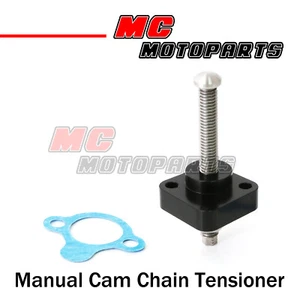 Black CNC Manual Cam Chain Tensioner For Honda CBR600RR 03-16 06 07 08 09 10 -MC - Picture 1 of 2