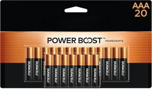 AAA Batteries with Power Boost Ingredients, 20 Count Pack Triple A Battery  - Picture 1 of 5