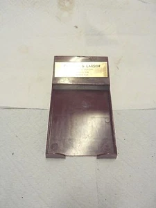 plastic note holder christie & larsen livestock buying belmond iowa no paper - Picture 1 of 7