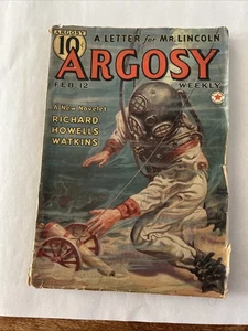 Lot of 2- ARGOSY WEEKLY - 1938, November 18th & February 12th - Picture 1 of 16