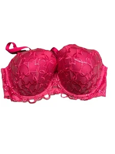 Victoria's Secret Body von Victoria Full Coverage gefütterter Spitzen BH - 38DD Pink - Bild 1 von 3