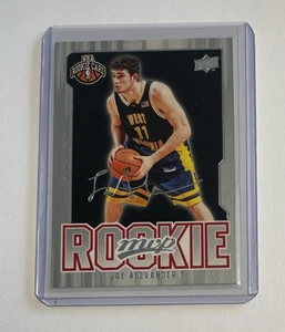 Joe Alexander 2008-09 Upper Deck Rookie MVP #208 Silver Sig AUCTION - Picture 1 of 2