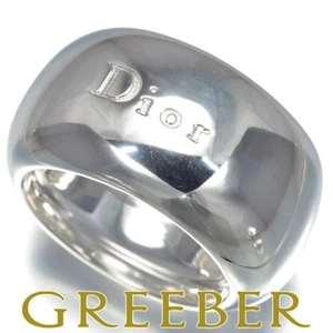 Dior ring logo size 13 silver 925 ring BLJ GENJ - Picture 1 of 3