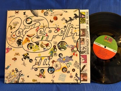 LED ZEPPELIN III SD 7201 DCE.  ORIGINAL USA LP NEAR MINT - Photo 1/4