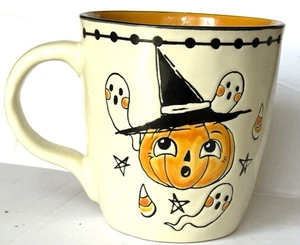 Creep Show Jack Ceramic Stoneware Mug Spectrum Blue Sky 18oz Coffee Halloween - Picture 1 of 3