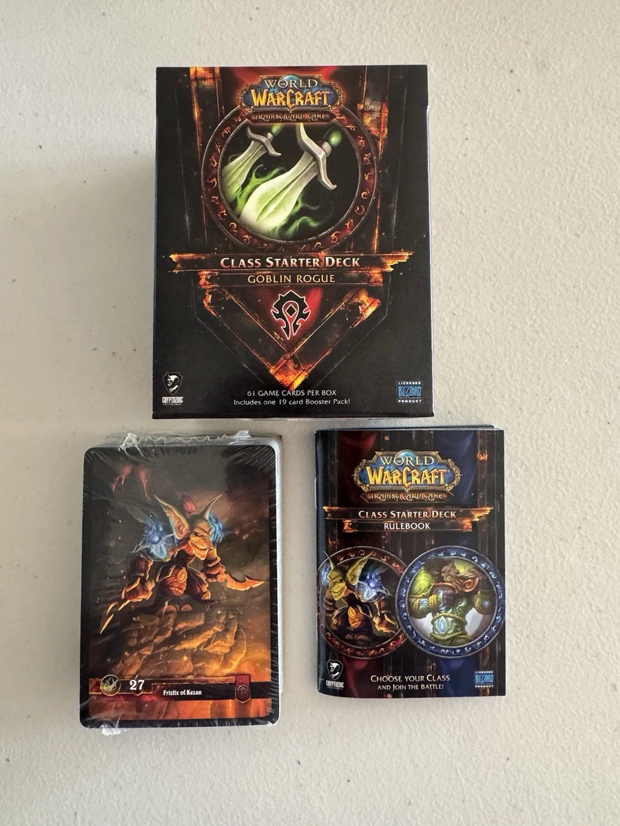 World of Warcraft TCG Sealed Collectible Card Game Decks & Kits