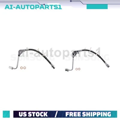 Manguera hidráulica de freno delantera izquierda y derecha 2 piezas para Ford Freestar 2006 2007 Foto 1 de 4