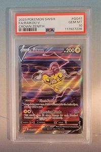 Raikou V GG41/GG70 Crown Zenith: (PSA 10) - Bild 1 von 2