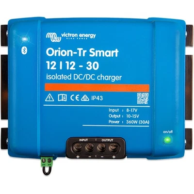 VICTRON ENERGY Cargador DC DC Convertidor 12/12-30A (360W) Victron Orion-Tr Smart