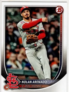 2025 Topps Bowman Baseball Nolan Arenado No. 68 St. Louis Cardinals - Bild 1 von 2