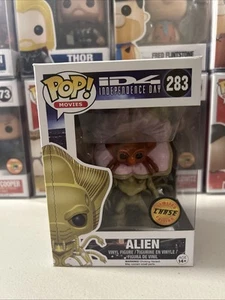 New! Funko Pop Chase Alien 283 ID4 Vinyl Figure W/ protector - Imagen 1 de 6