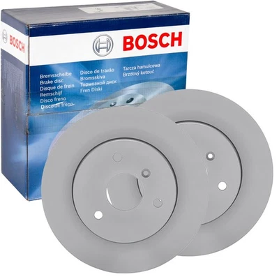 2X DISQUES DE FREIN BOSCH Ø280MM AVANT ADAPTÉS POUR SMART CABRIO CITY-COUPE - Photo 1/4
