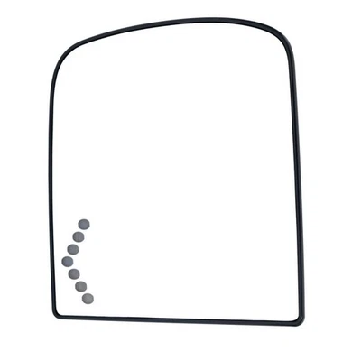 For Chevy Silverado 3500/2500 HD 2007-2019 Towing Mirror Glass Driver Side Upper - Image 1 of 4