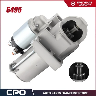 Starter Motor Fit 2004-2007 Chevrolet Express 1500 2005-2008 Silverado 1500 4.3L - Image 1 of 4