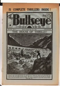 1932 The Bullseye English Mystery Magazine: The House of Thrills - No. 68 Vol. 2 - Bild 1 von 2