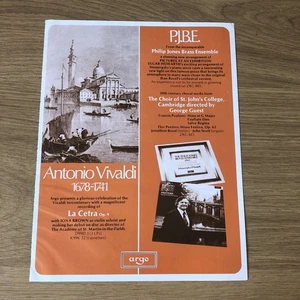 GRAM139 MAGAZINE ADVERT 11X8 PHILIP JONES BRASS ENSEMBLE - Picture 1 of 1