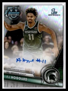 2023-24 Bowman University Prospect Auto Refractor /250 AJ Hoggard - Picture 1 of 2