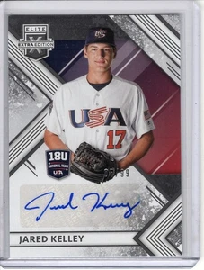 2018 EDIZIONE EXTRA USA JARED KELLEY ROOKIE/RC AUTO #5/99 - Foto 1 di 1