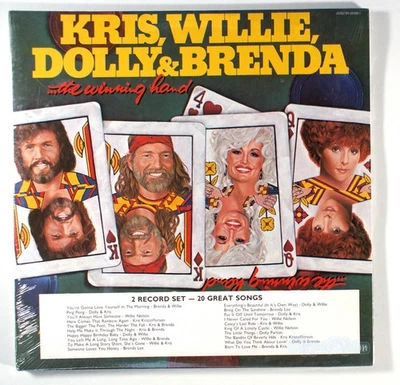 Dolly Parton - The Winning Hand (1982) [SEALED] Vinyl LP • Willie Nelson - Image 1 of 2