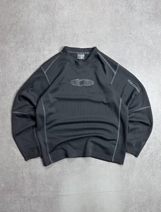 Sudadera Waffle Vintage Salomon Techwear Archival M - Imagen 1 de 7