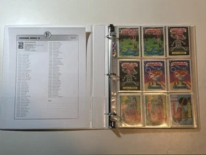 1988 Topps Garbage Pail Kids GPK 13th Series Complete 80 Card Set OS13 + Binder - Picture 1 of 20