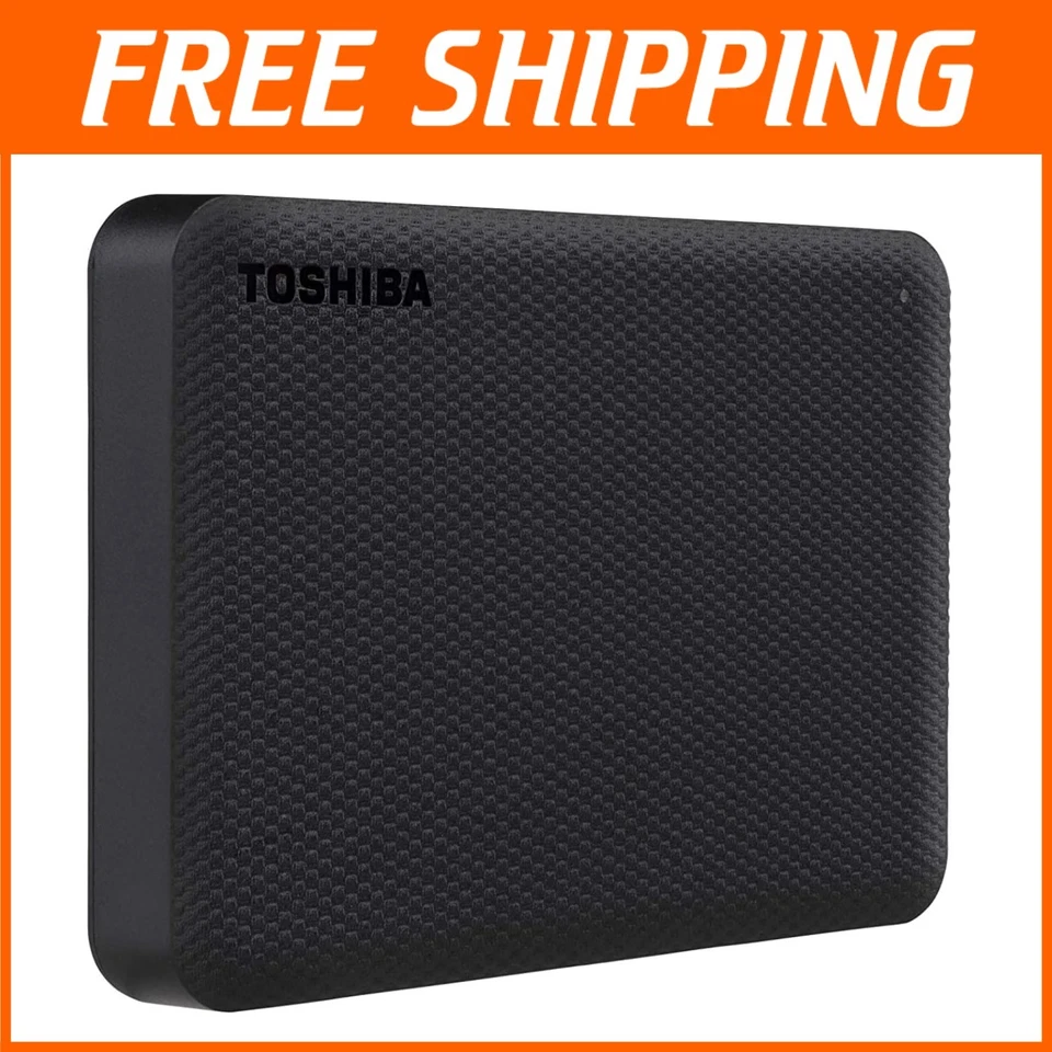 Compact 4TB USB 3.0 External Hard Drive with Auto Backup – Perfect for Mac & PC - Image 1 of 4