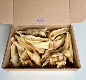 Premium Luxury Lamb Ears Icelandic Organic Dog-Pup Chew Treat Low Fat 300 g UK - Picture 1 of 11