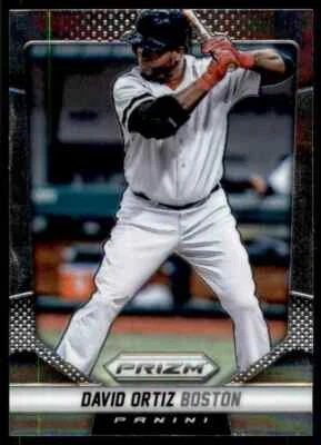 2014 PANINI 1ST PRIZM DAVID ORTIZ BIG PAPI ROOKIE BOSTON RED SOX #74 - Image 1 of 2