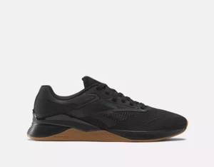 Reebok Nano X4 Black Gum Training Gym CrossFit Shoes - Picture 1 of 5