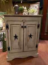 PRIMITIVE JELLY CUPBOARD CABINET  Primitive PANTRY cabinet Small