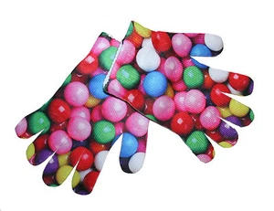 Gloves Gumballs Candy Girls Fun Novelty Fashion Gloves NWT - Picture 1 of 1