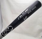 Miguel Vargas Autographed Rawlings Bat Dodgers 1st MLB Hit Beckett WZ59384