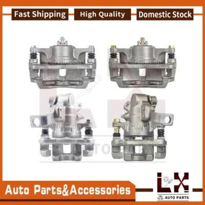 Nugeon 4 Front Rear Disc Brake Caliper For 2001 2002 2003 2004 2005 Acura EL - Image 1 of 4