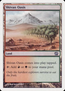 4x Shivan Oasis - LP - 8th Edition - SPARROW MAGIC mtg - Picture 1 of 1