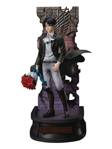 Furyu Attack on Titan The Final Season Levi Birthday F:Nex 1:7 Scale Multicolor Cover