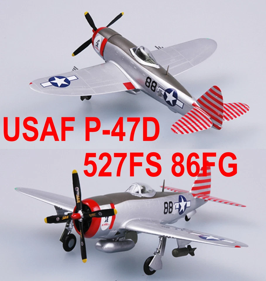 Easy Model 1/72 USAF P-47D Thunderbolt 527FS 86FG #37290 - Image 1 of 4