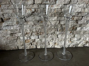 3x org. Underberg Stilglas, Glasspirale, Rastal Höhr-Grenzhausen, Logo 90er wNEU - Bild 1 von 13