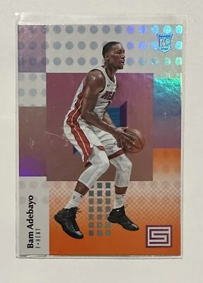 2017-18 Panini Status Bam Adebayo #132 RC Miami Heat - Orange - Image 1 of 2