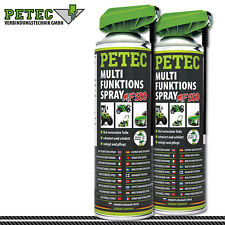 Petec 2x 500ml Multifunctional Spray Mf 500 Grease Bearing Joints Metal
