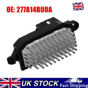FITS NISSAN QASHQAI J11 2014-2020 HEATER RESISTOR/REGULATOR 277A1-4BU0A - Picture 1 of 8