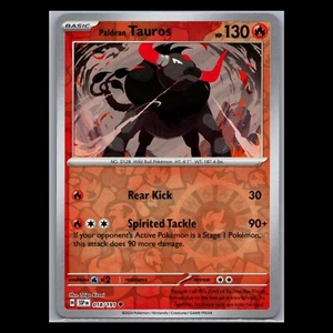Surging Sparks - Paldean Tauros - 018/191 - Reverse Holo - TCG Pokemon Card - Picture 1 of 1