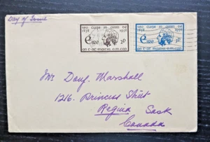 OLD FDC HIB 8C -FR. MATTHEW 1/07/38 - CLEAN - PERFECT - Picture 1 of 3