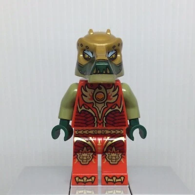 LEGO Legends of Chima loc153 Crominus Fire Chi Minifigure 70227 NEW Boxed Cape - Image 1 of 3