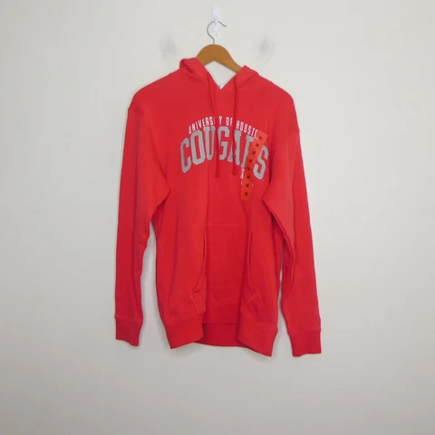 University of Houston Cougars NCAA Apparel Hooded Pullover Sweatshirt Size M Cover