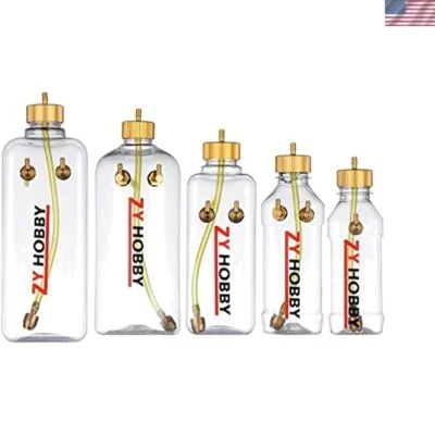 Tanque de combustível de controle remoto 360 ml - Plástico transparente para modelos de aviões de controle remoto - Imagem 1 de 4