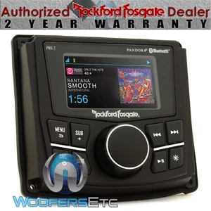 ROCKFORD FOSGATE PMX-2 MARINE BOAT RECEIVER BLUETOOTH RADIO USB PANDORA IPHONE - Picture 1 of 6