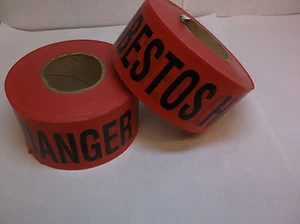 New 2 PK CH HANSON 16020 Barricade Marking Tape, Roll, 3In x 1000ft (H32P) - Picture 1 of 2