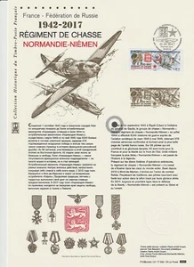 Document Philatélique 1er Jour : 32 2017 Normandie Niémen Régiment de Chasse - Picture 1 of 1